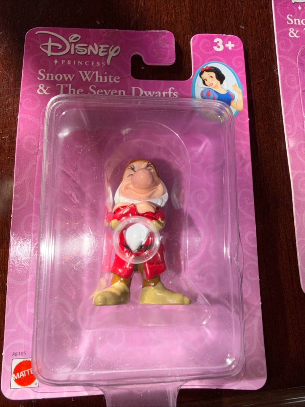 Disney Princess Snow White and Seven Dwarfs Figurines  Complete Set Mattel 2001 - Picture 7 of 12